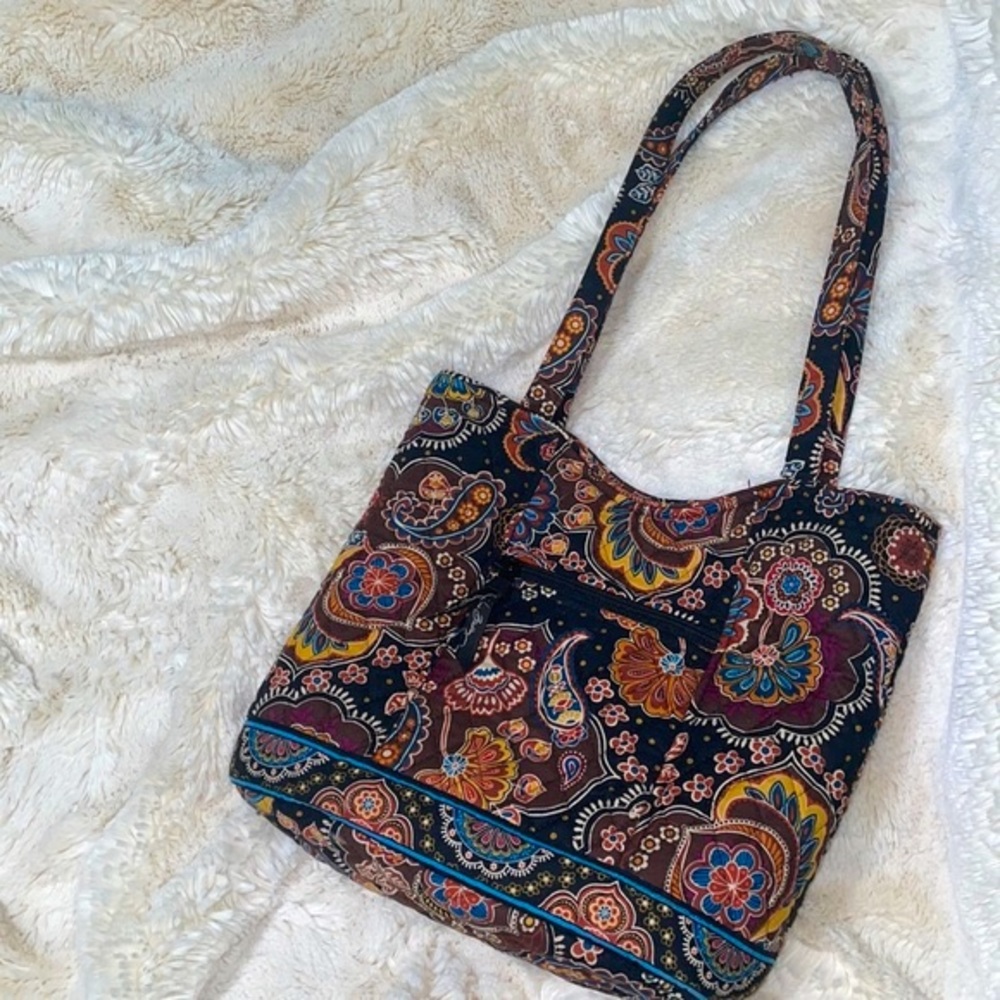 Vera Bradley Shoulder Bag in Kensington Brown